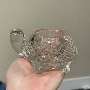 Glass Turtle Tea Light Holder Coastal Cowgirl